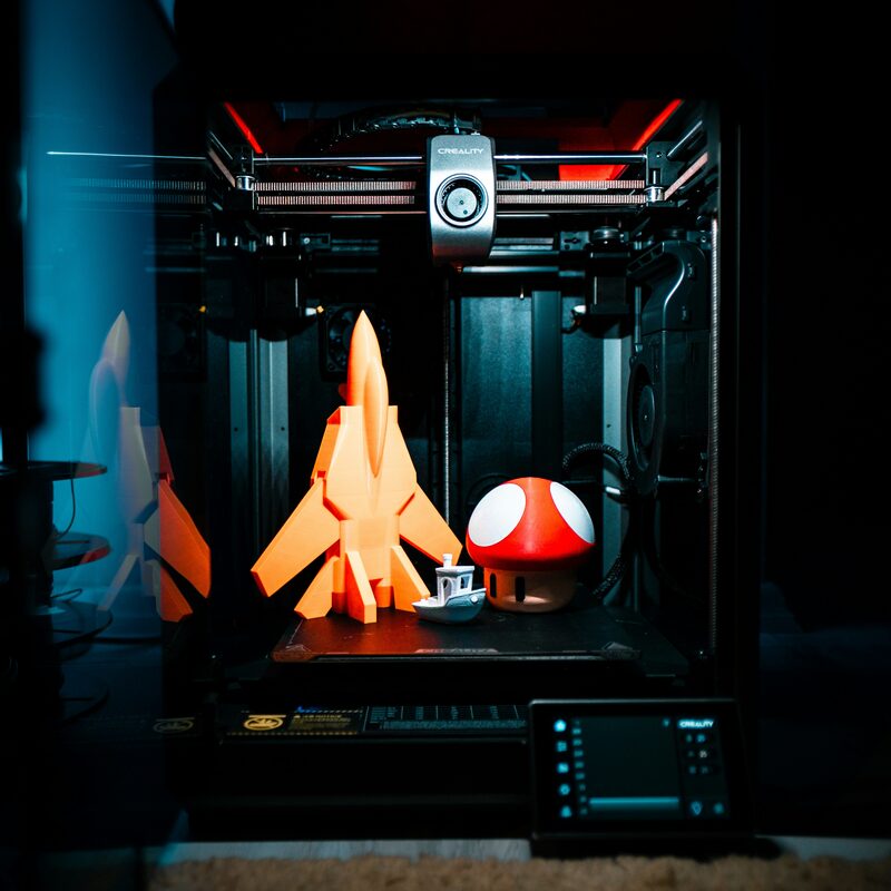 Functional PETG prototype printed for automotive testing